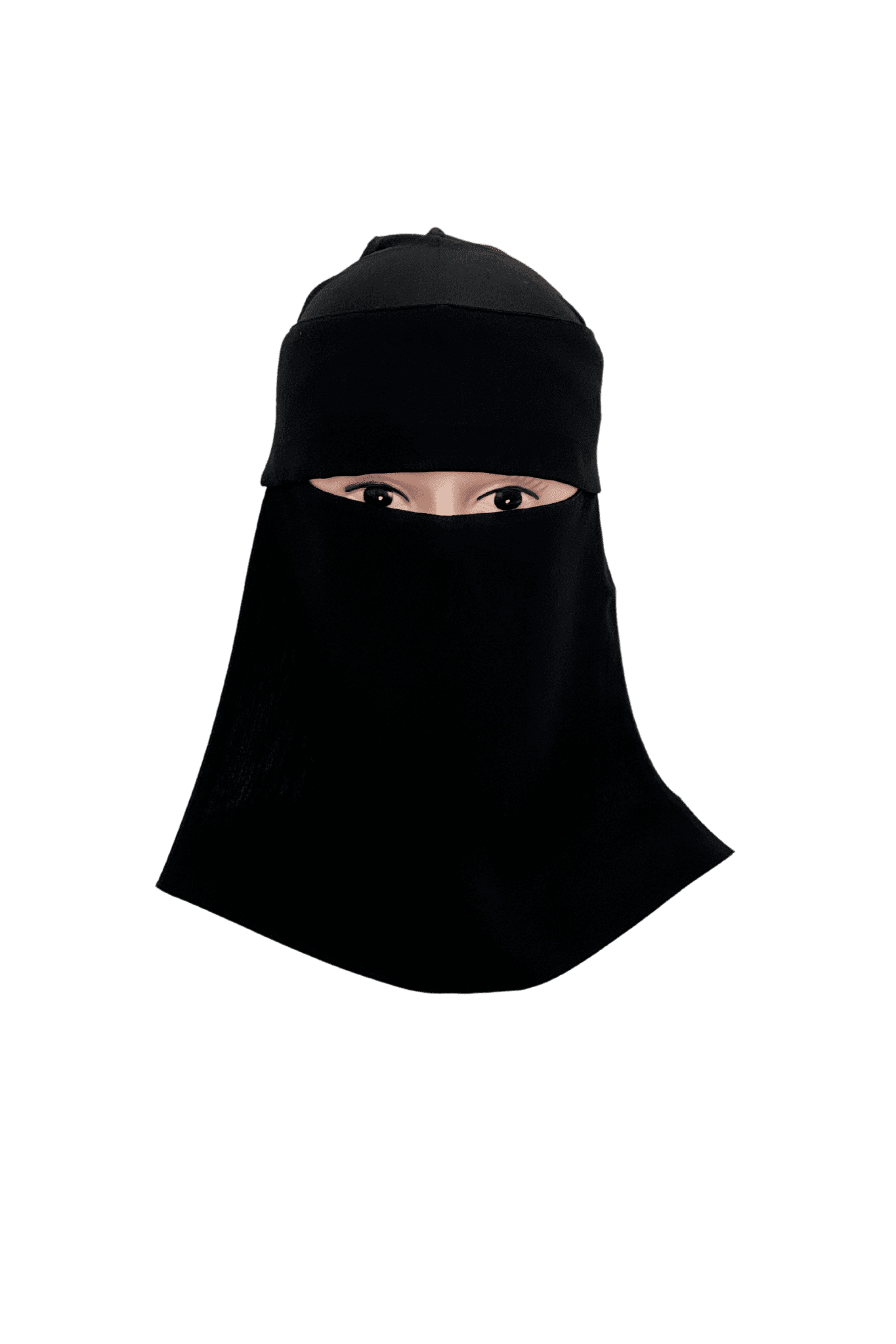 Flap short Nose piece - black