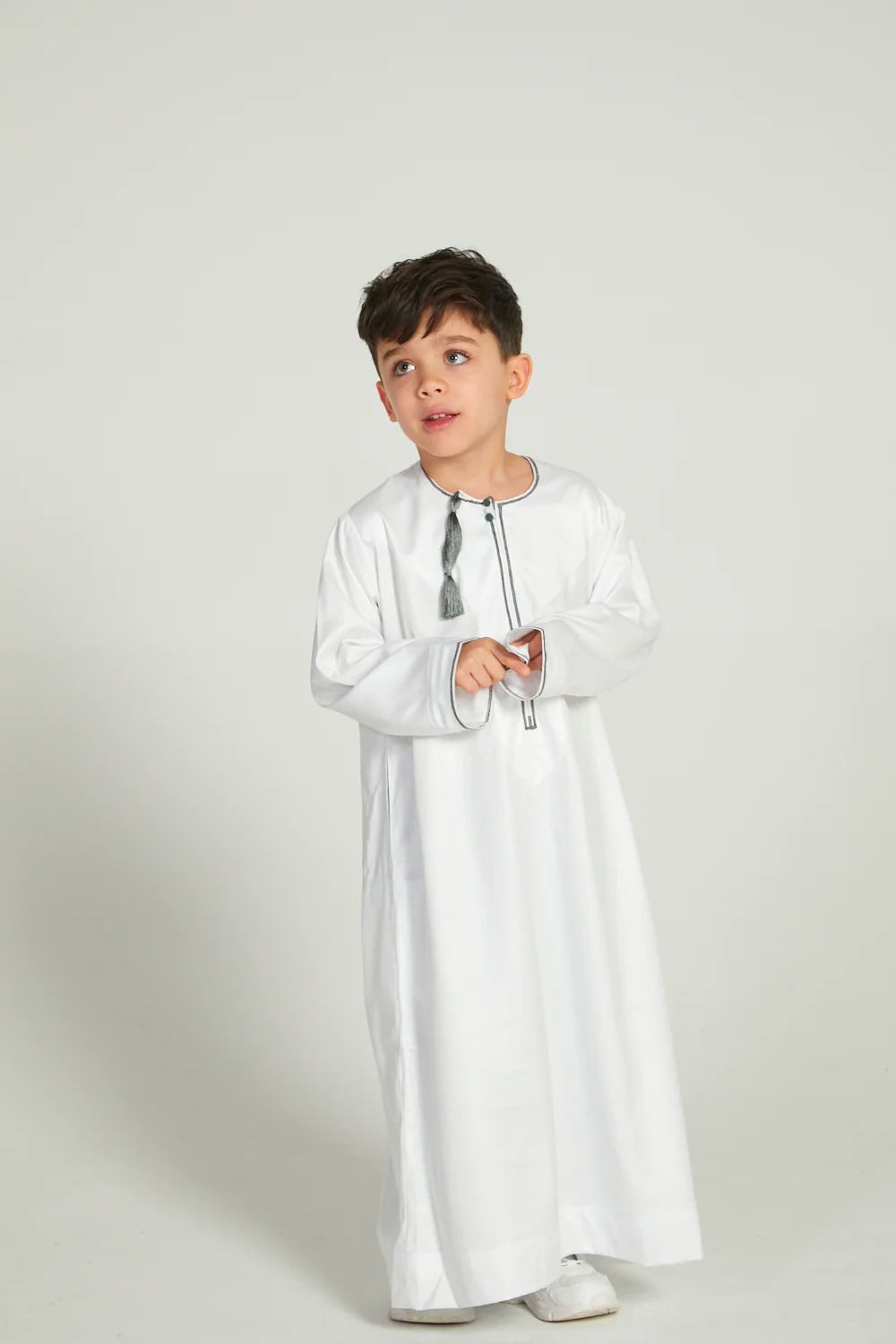 Junior Premium Omani Thobe - White