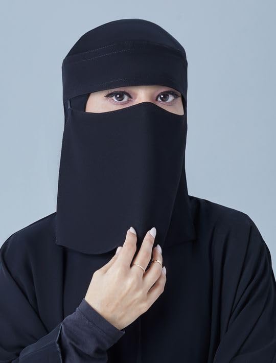 Saudi Short Niqab - black