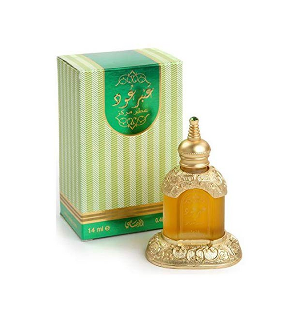 Rasasi Amber Ood Attar Concentrated Perfume Oil for Men And Women 14ml