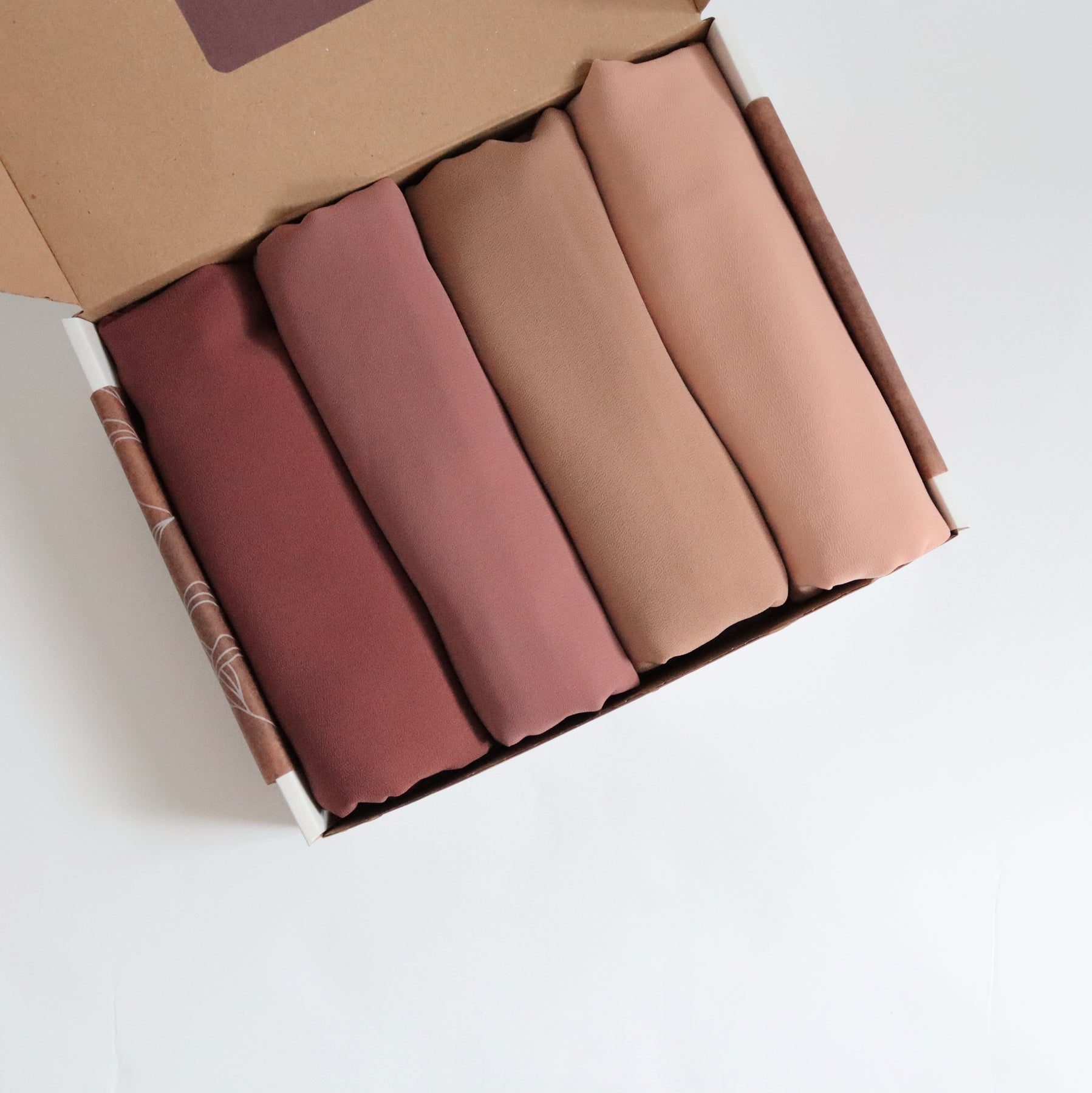 Hijab Box / Pink Georgettes