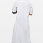 Off-White Short Sleeve Thobe 4