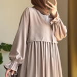 Azalea Abaya in beige