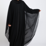 Butterfly Overlay Abaya 5