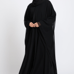 Butterfly Overlay Abaya 5