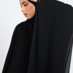 Butterfly Overlay Abaya 5