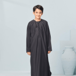 Classic Junior Thobe in Black 1