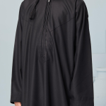 Classic Junior Thobe in Black 1