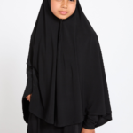 Girls’ Abaya & Khimar Set 1