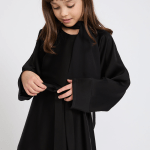 Girls’ Classic Cuff Abaya 4