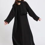 Girls’ Classic Cuff Abaya 4
