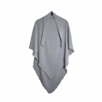One Layer Khimar with Niqab Feature