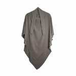 One Layer Khimar with Niqab Feature