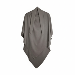 One Layer Khimar with Niqab Feature