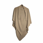 One Layer Khimar with Niqab Feature