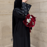 The Hiba Abaya in Black 1