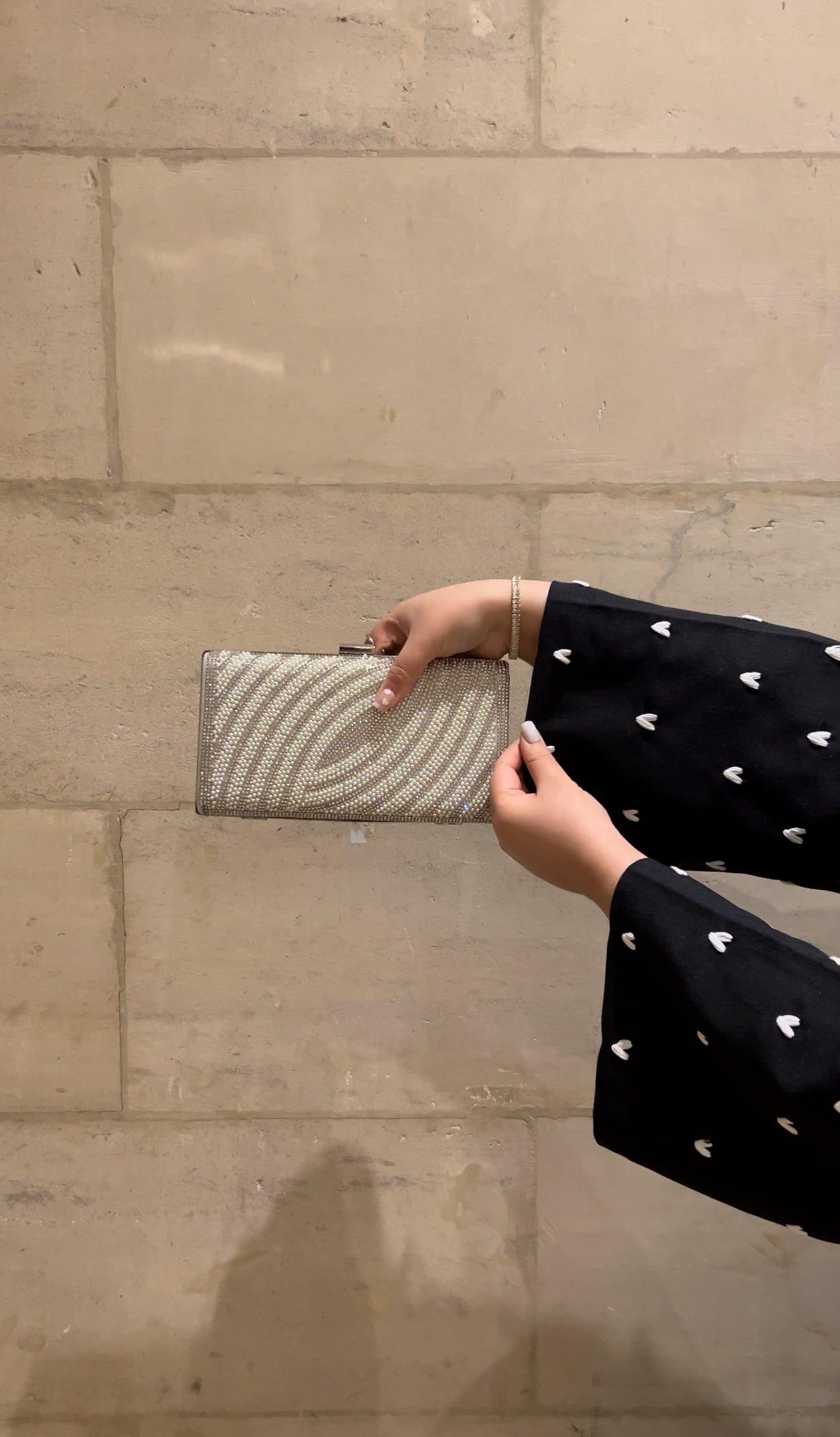 The Hiba Abaya in Black 2