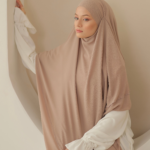 Three-Layer Chiffon Khimar in Blossom 5