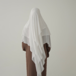 Three-Layer Chiffon Khimar in Moon