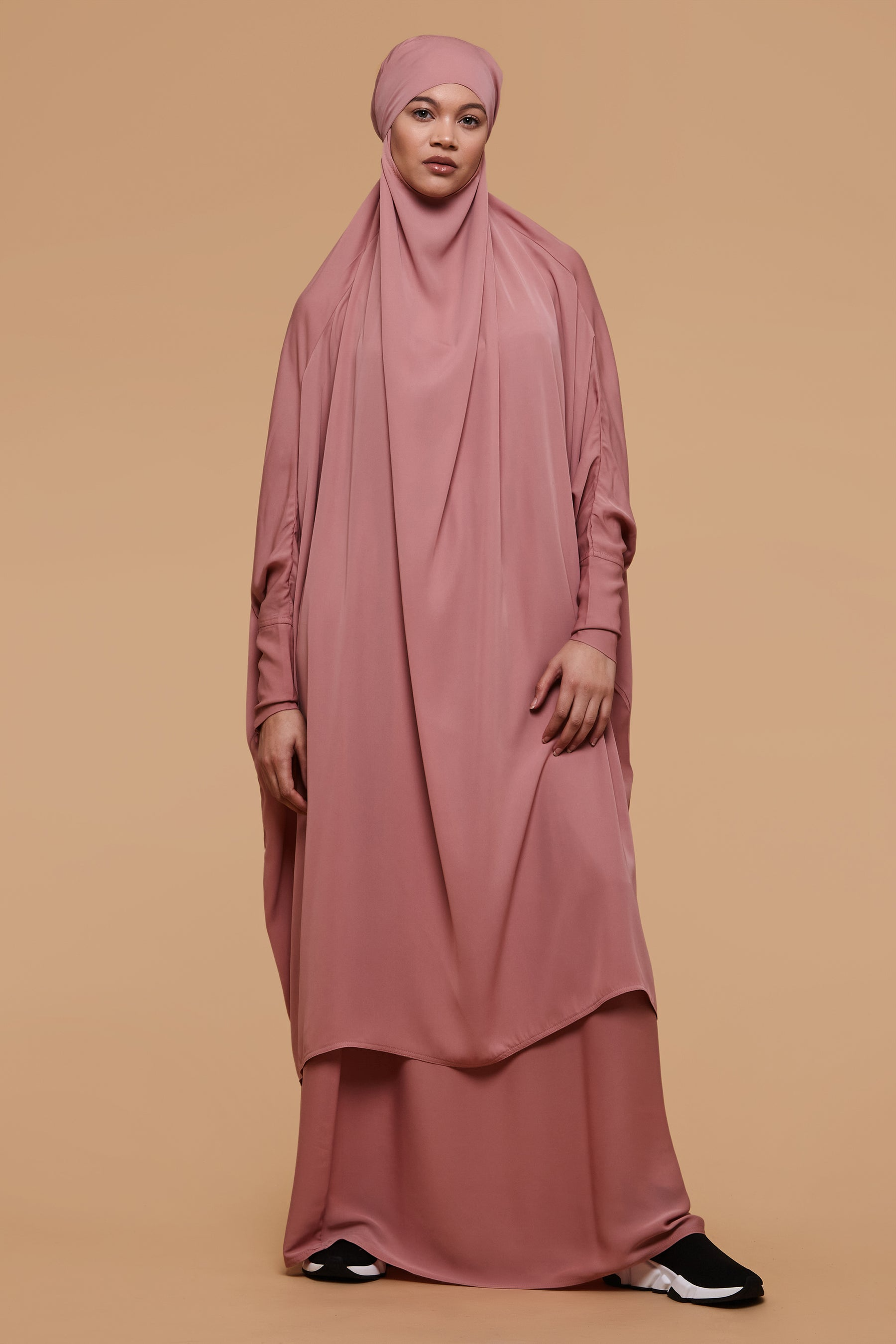 Two-Piece Jilbab in Ash Rose