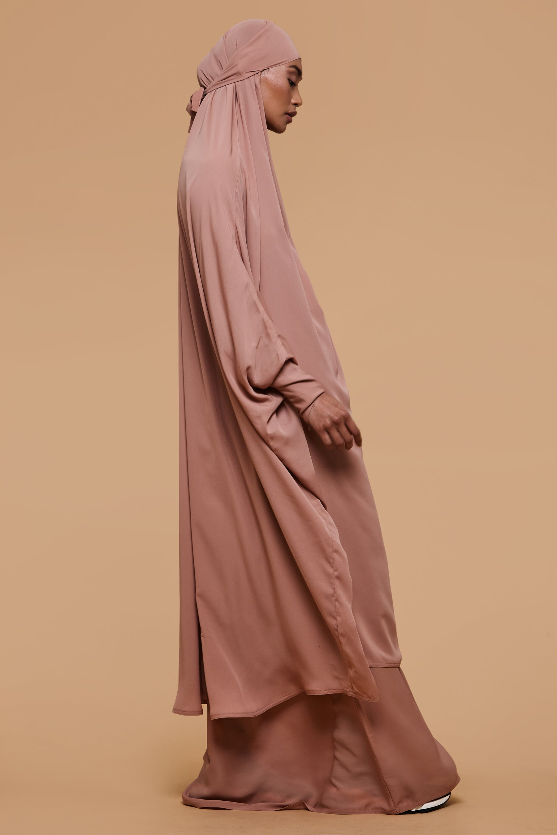 Two-Piece Jilbab in Cafe Au Lait