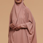 Two-Piece Jilbab in Cafe Au Lait 1