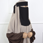 Yemeni Short Niqab in Black 2