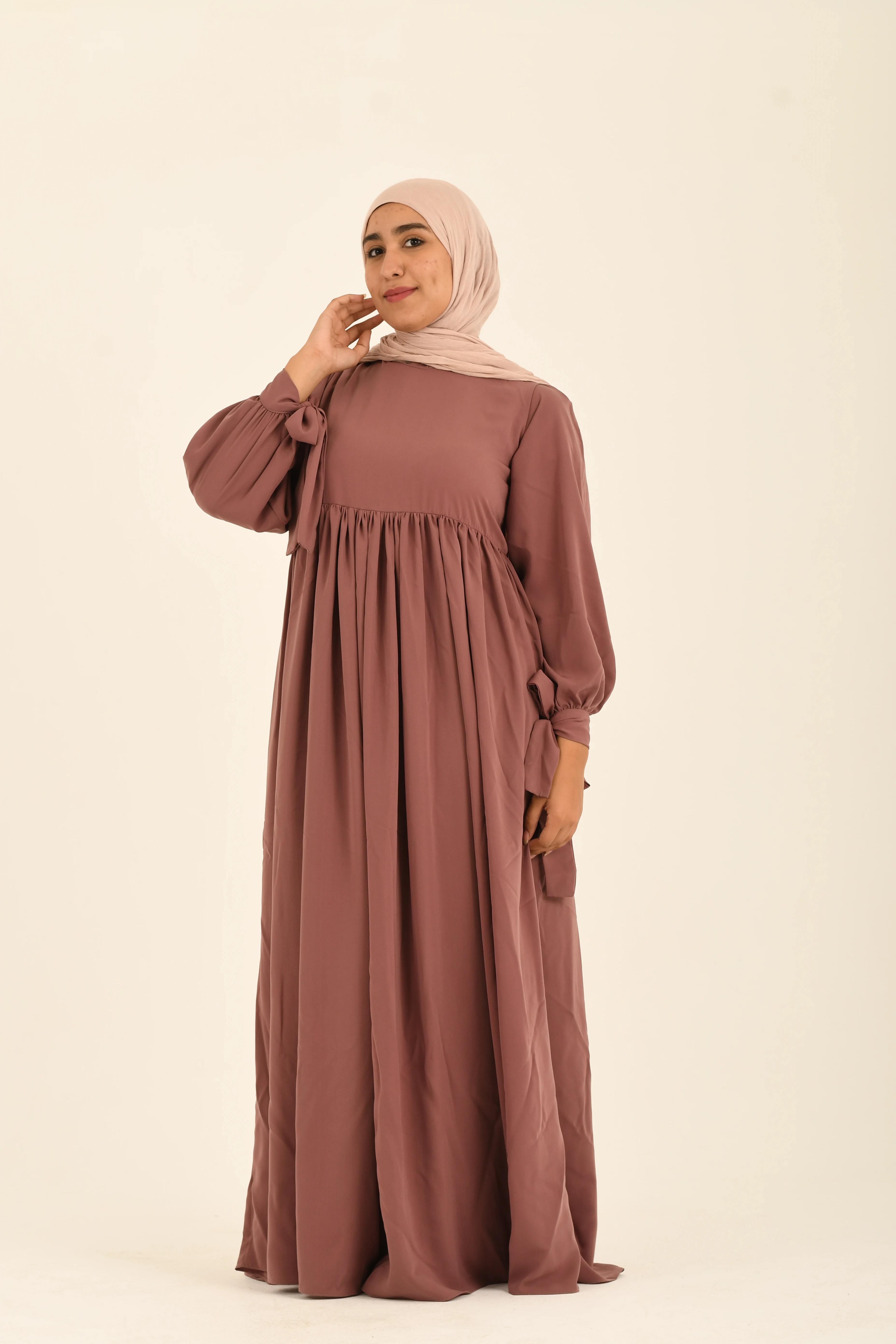 Zeina Abaya in Mink