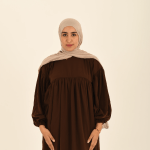 Zoya Abaya in Brown