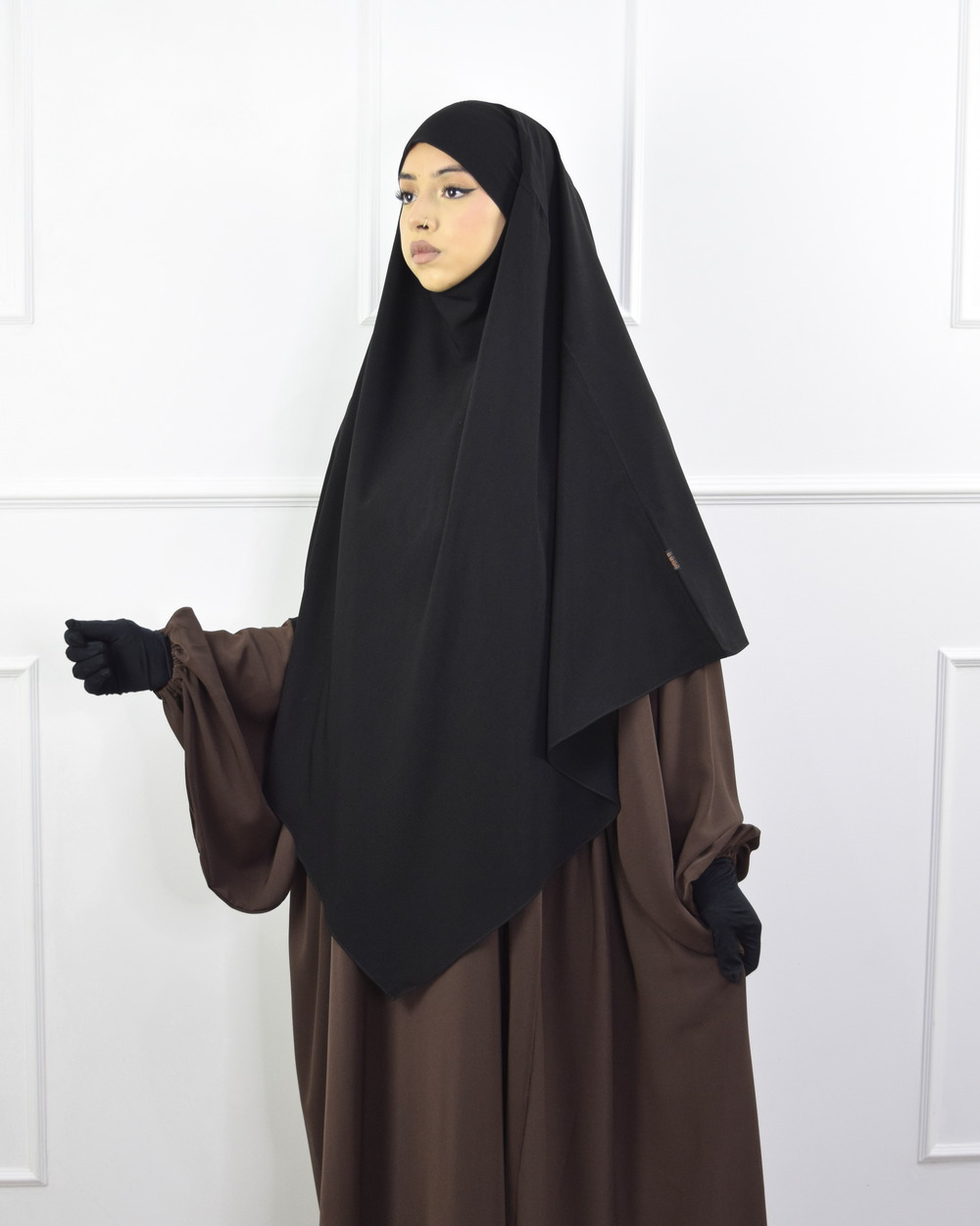 Prayer Niqab in Black