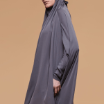 The Two-Piece Jilbab in Shadow Charcoal
