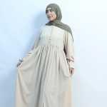 Zahra Abaya in Beige 1