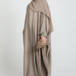 Premium-Royale-Kimono-Abaya-in-Desert-Sandstone-1