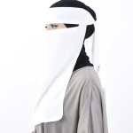 The No Pinch Niqab in White 2