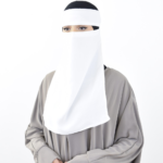 The No Pinch Niqab in White 2