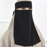 The Saudi Niqab in Black 1