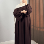 The Signature Zehra Abaya Brown 4