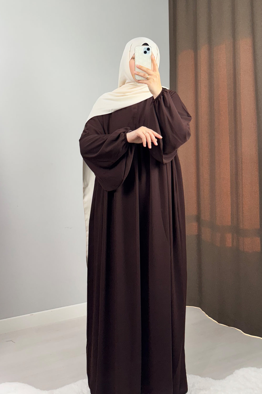 The Signature Zehra Abaya: Brown