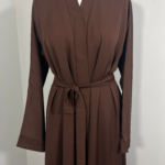 Classic Premium Open Abaya with Wide Sleeves 1