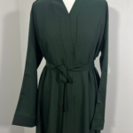Classic Premium Open Abaya with Wide Sleeves 1